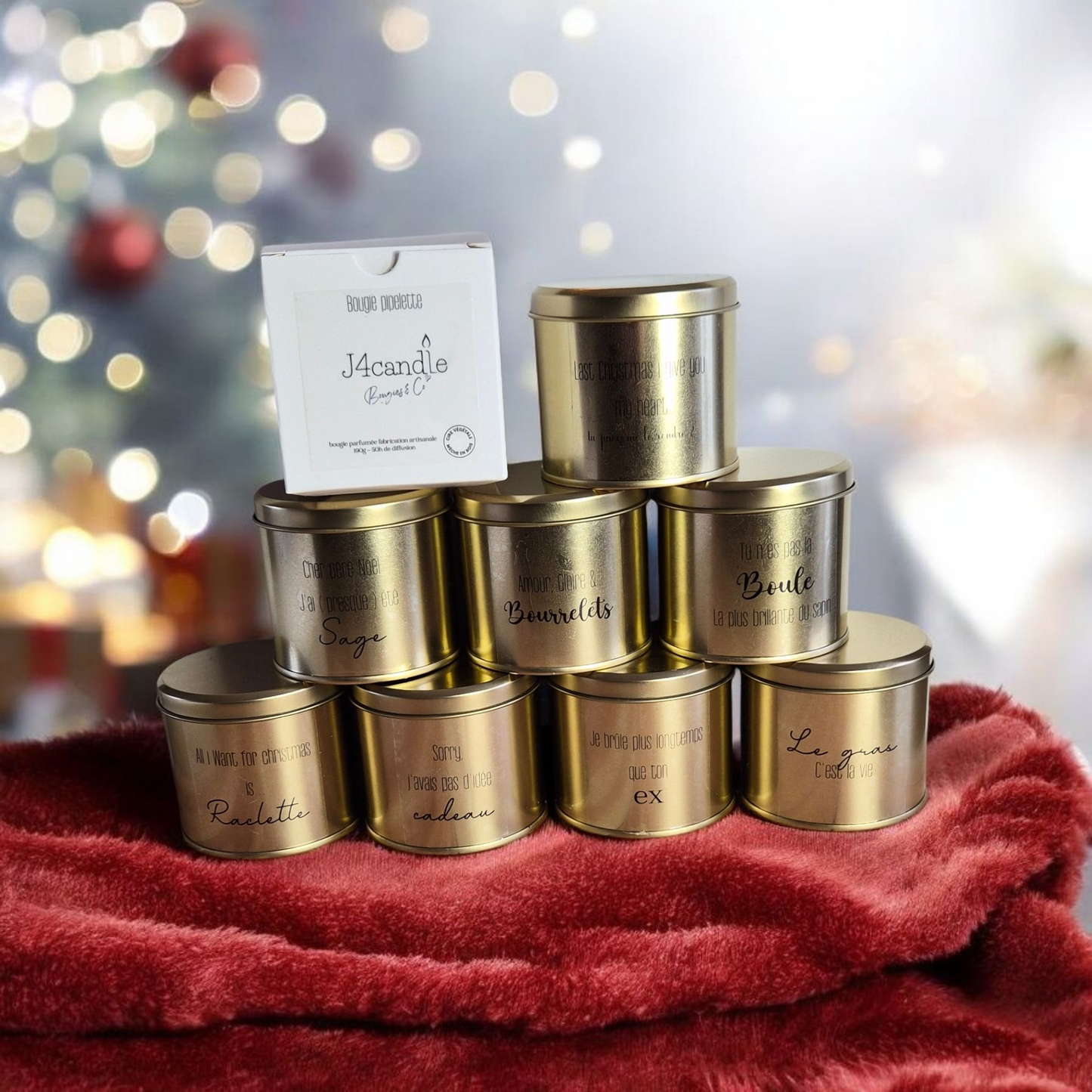 Bougie pipelette * collection de Noël édition très limitée *