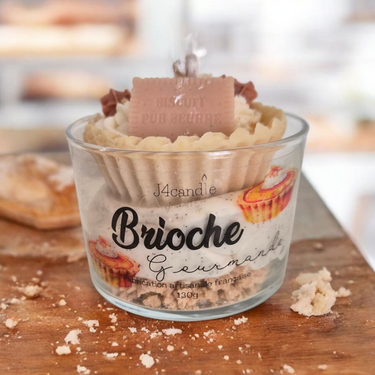 Bougie Chantilly - brioche gourmande