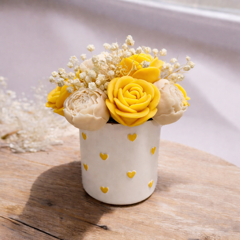 Bouquet cœurs en folie