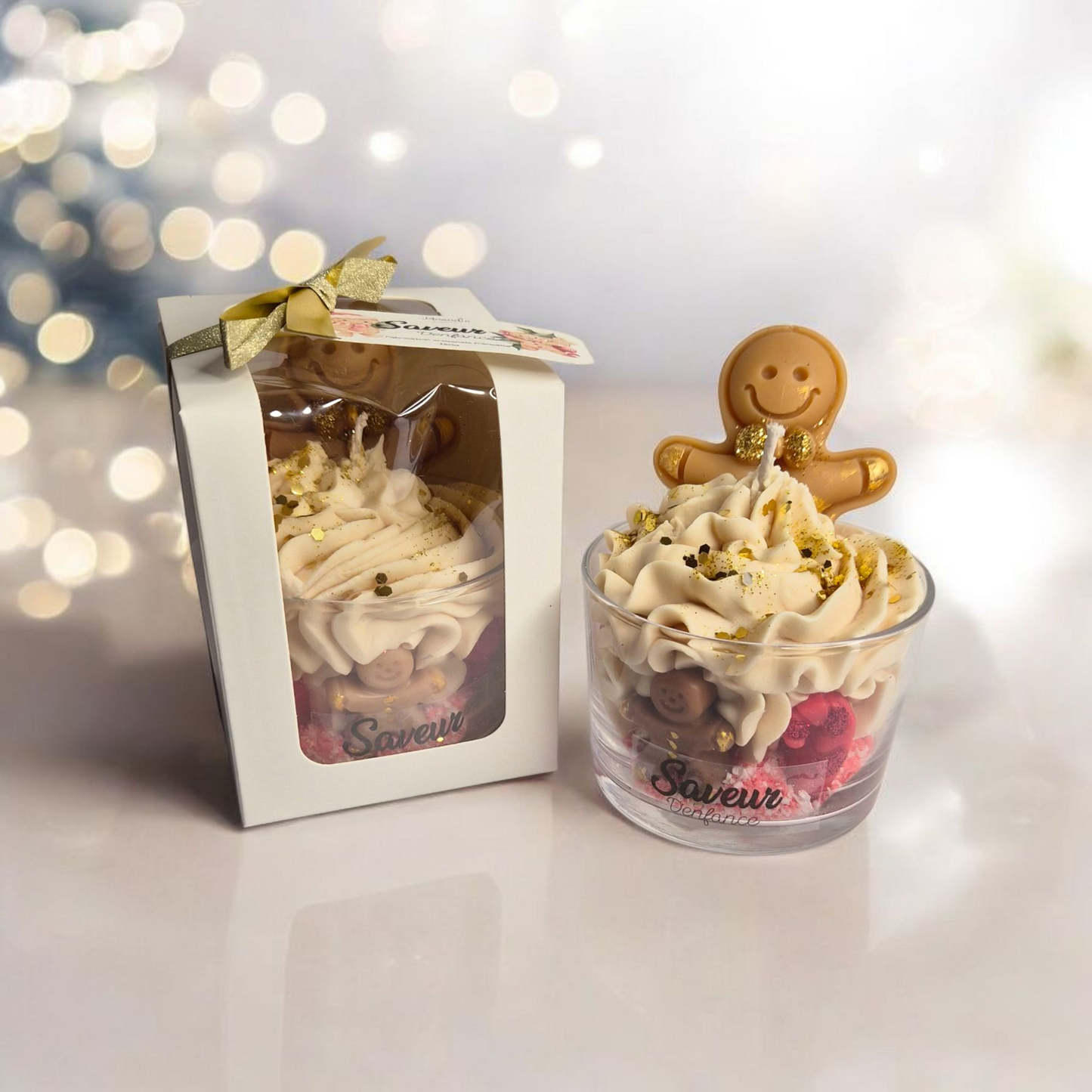 Bougie chantilly * collection Noël édition très limitée *