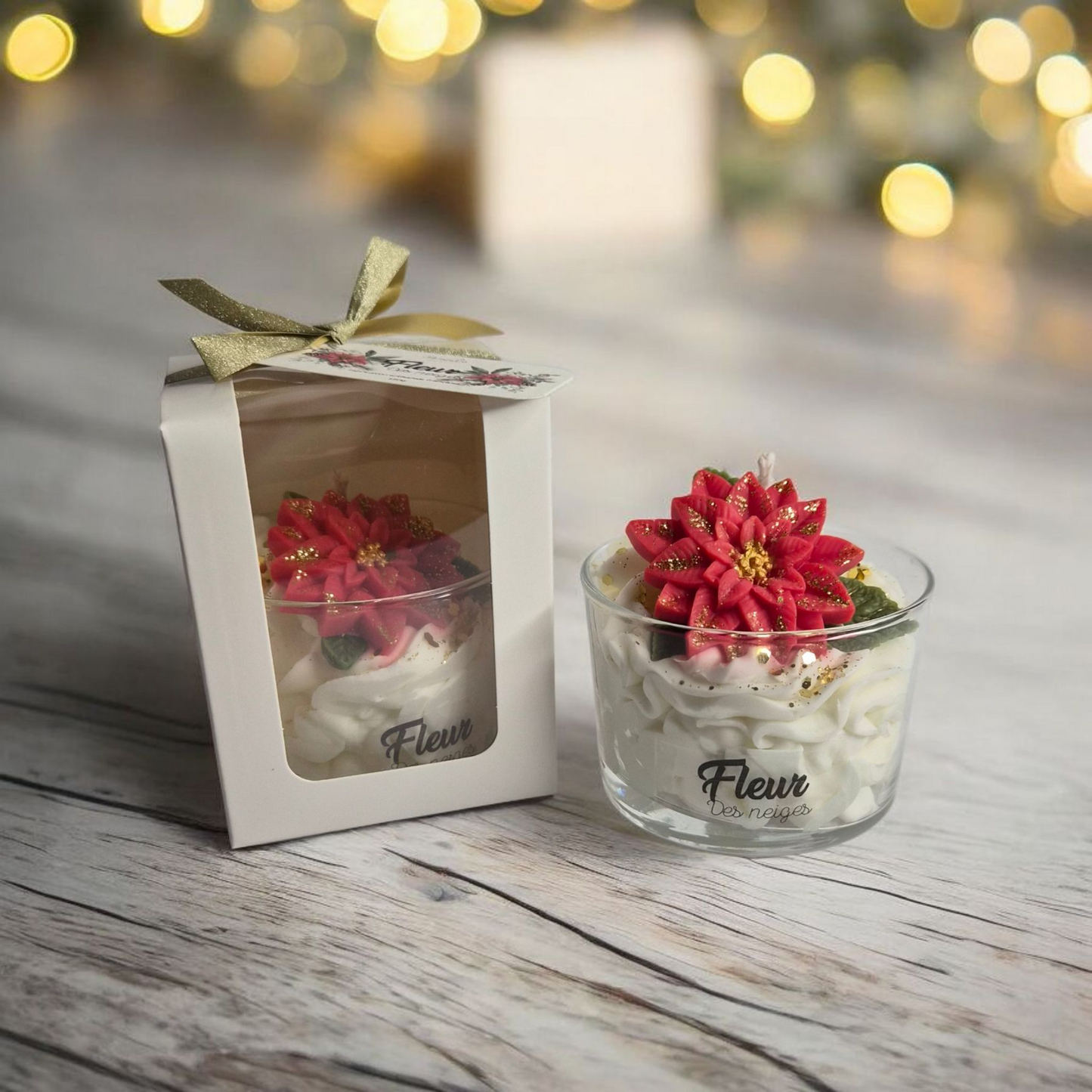 Bougie chantilly * collection Noël édition très limitée *