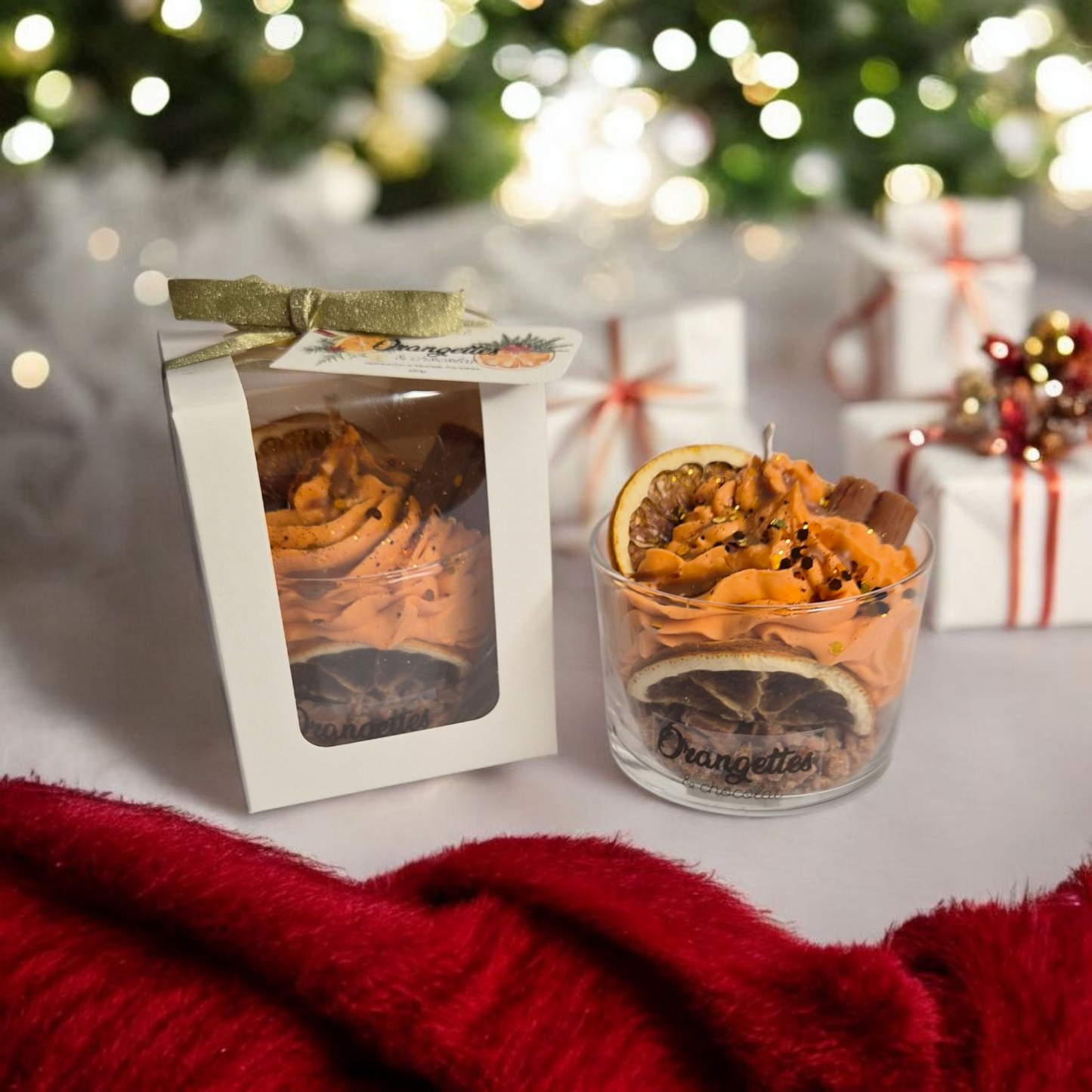 Bougie chantilly * collection Noël édition très limitée *